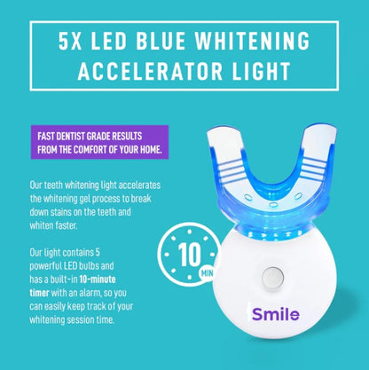 Snow Teeth Whitening Kit – LED Light Activated Smile Whitening System | Safe, Effective, and Fast Results
