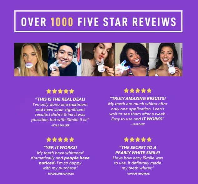 Snow Teeth Whitening Kit – LED Light Activated Smile Whitening System | Safe, Effective, and Fast Results