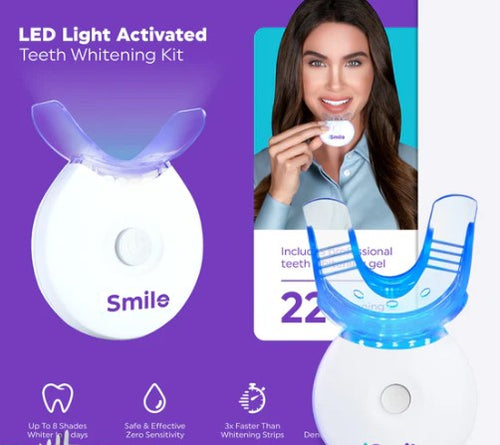 Snow Teeth Whitening Kit – LED Light Activated Smile Whitening System | Safe, Effective, and Fast Results